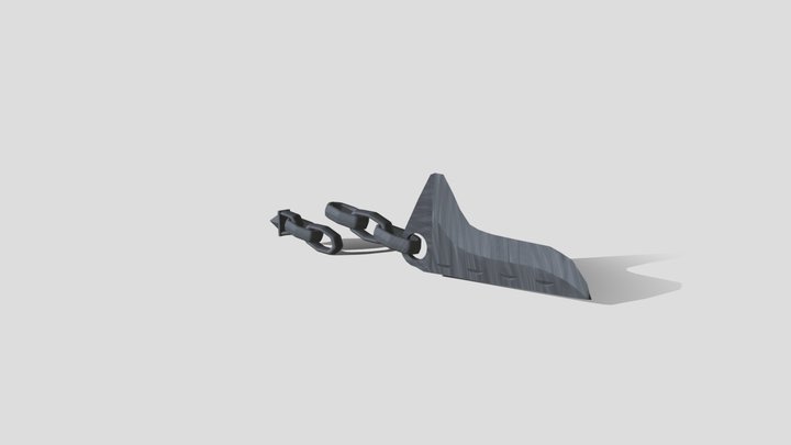 Chain Blade 3D Model