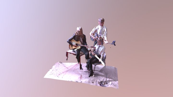 Group Band 3D Model