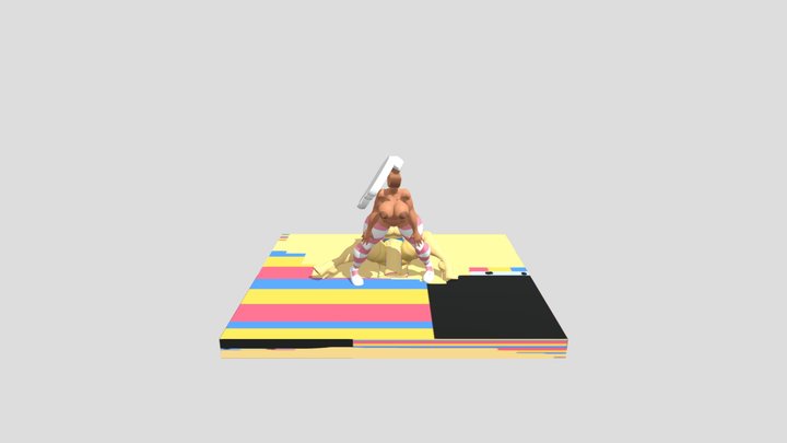 Ginger_meet_yatta not mine 3D Model