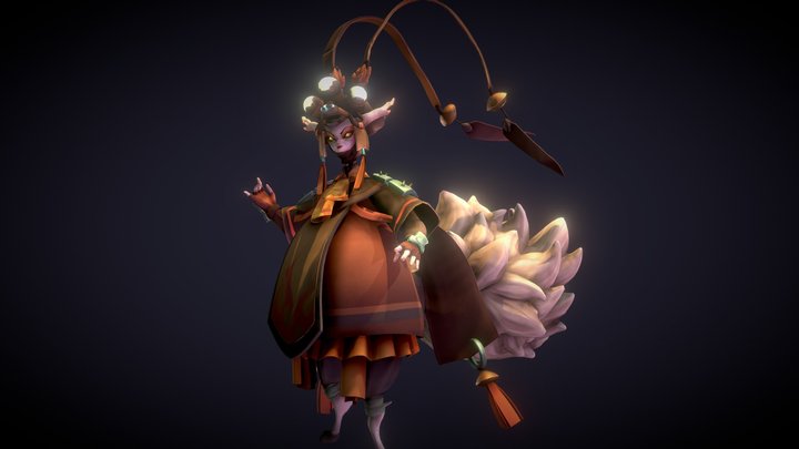 Phil_DAE_Stylized Creation 3D Model