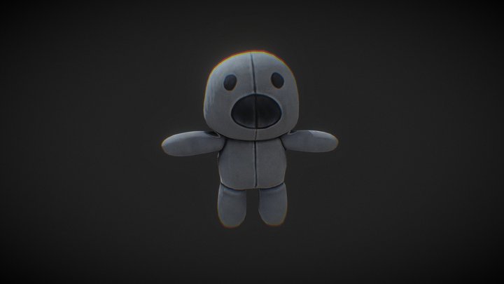 Scary puppet 3D Model