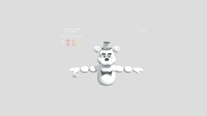 Image To Stl.com_movie_freddy_puppet 3D Model