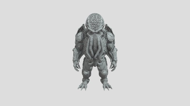 Mechanical Cthulhu Articulated Fidget Figure…