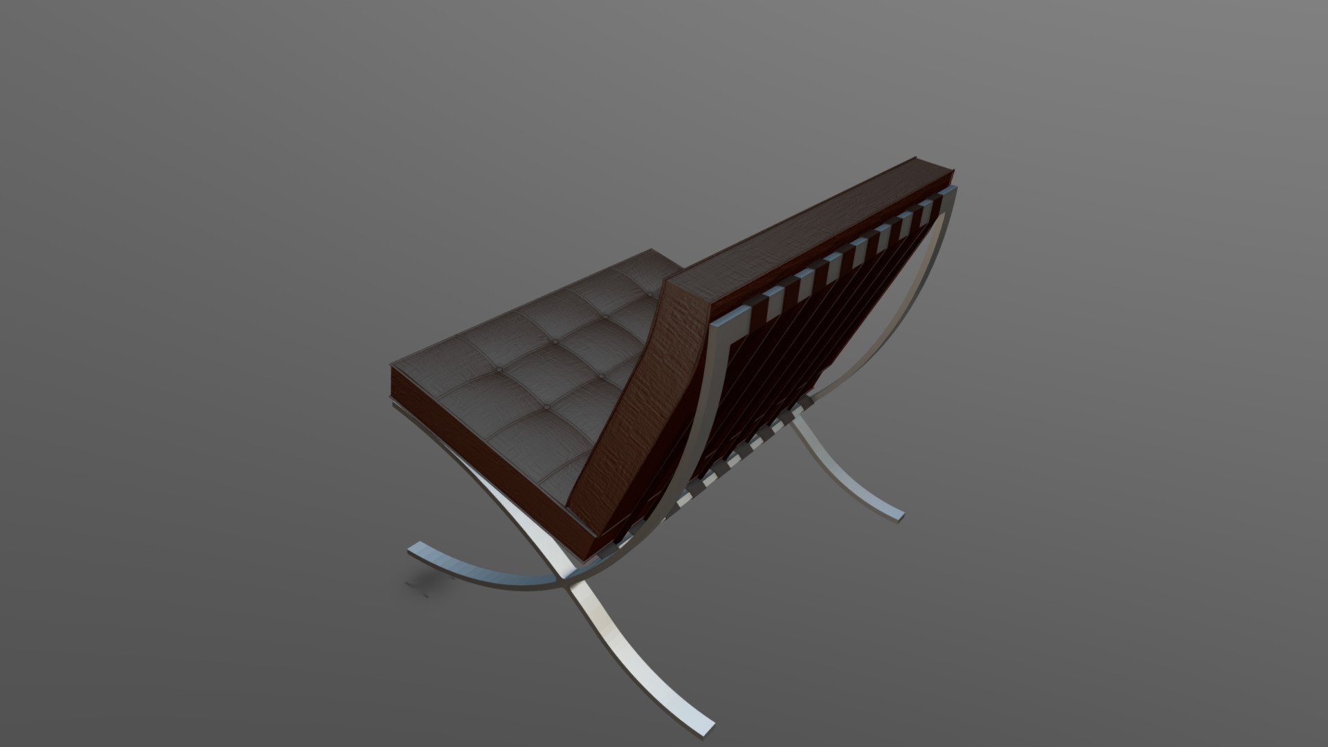 Silla Barcelona — Sketchfab embed 3D viewer