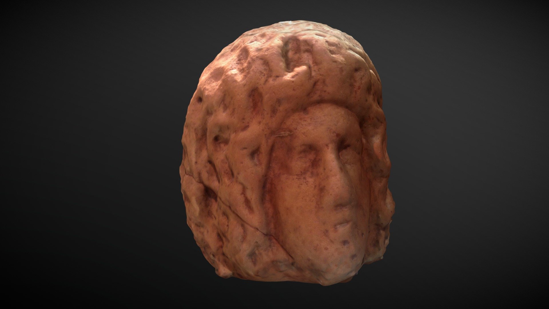 Testa in terracotta (III-II a.C) - Lanciano (CH)