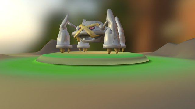 Metagross 3D models - Sketchfab