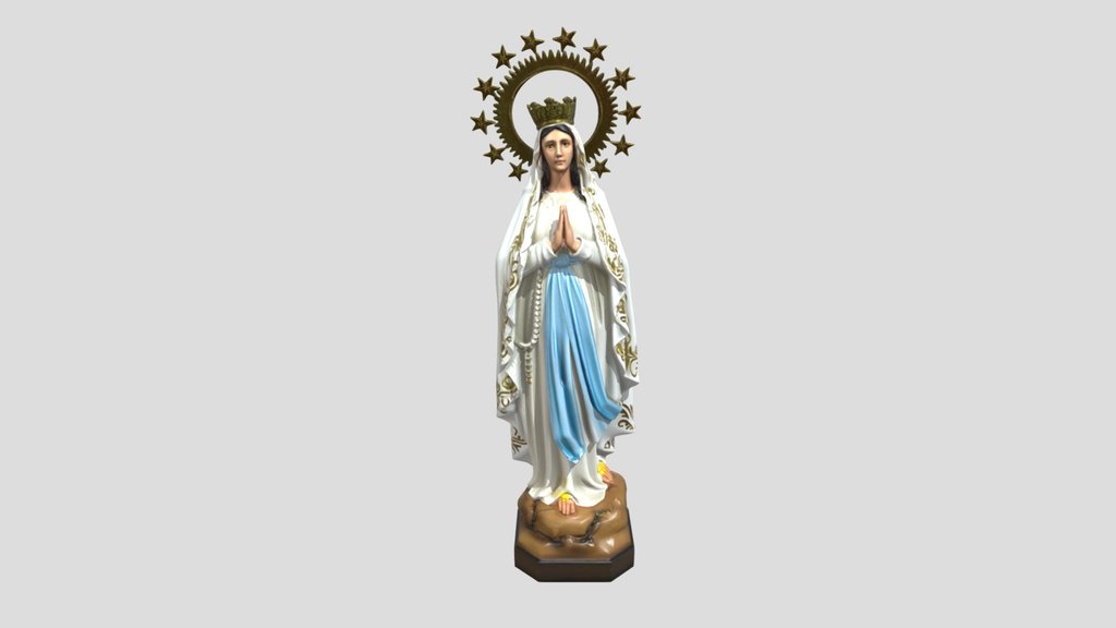Virgin Mary statue