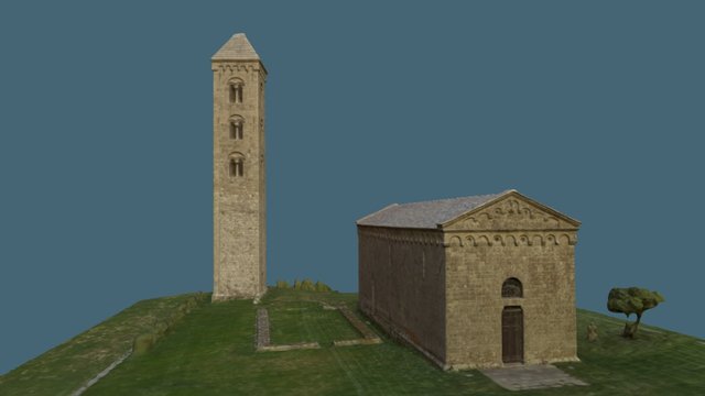Eglise San Giovanni, 20170 Carbini 3D Model