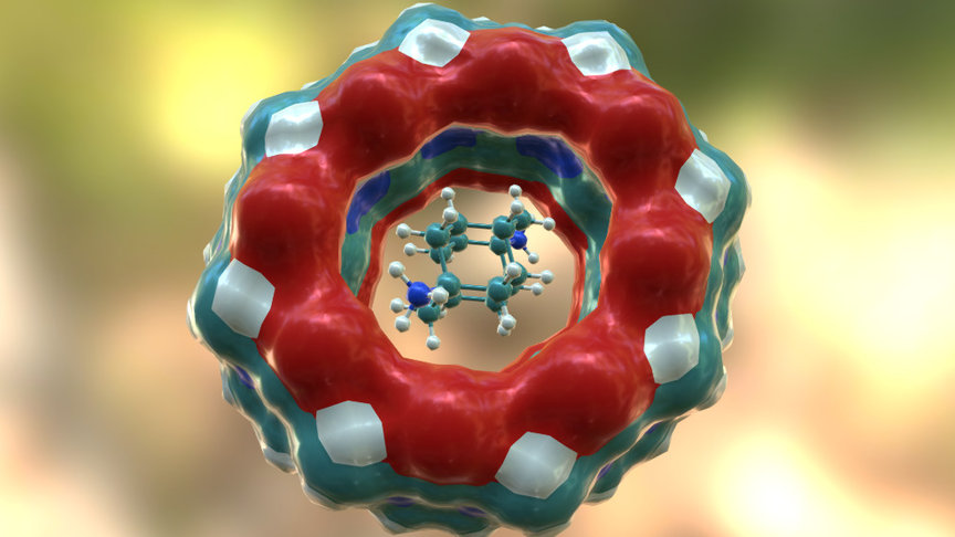 CB[8].Diamantane-4,9-di(NH3)