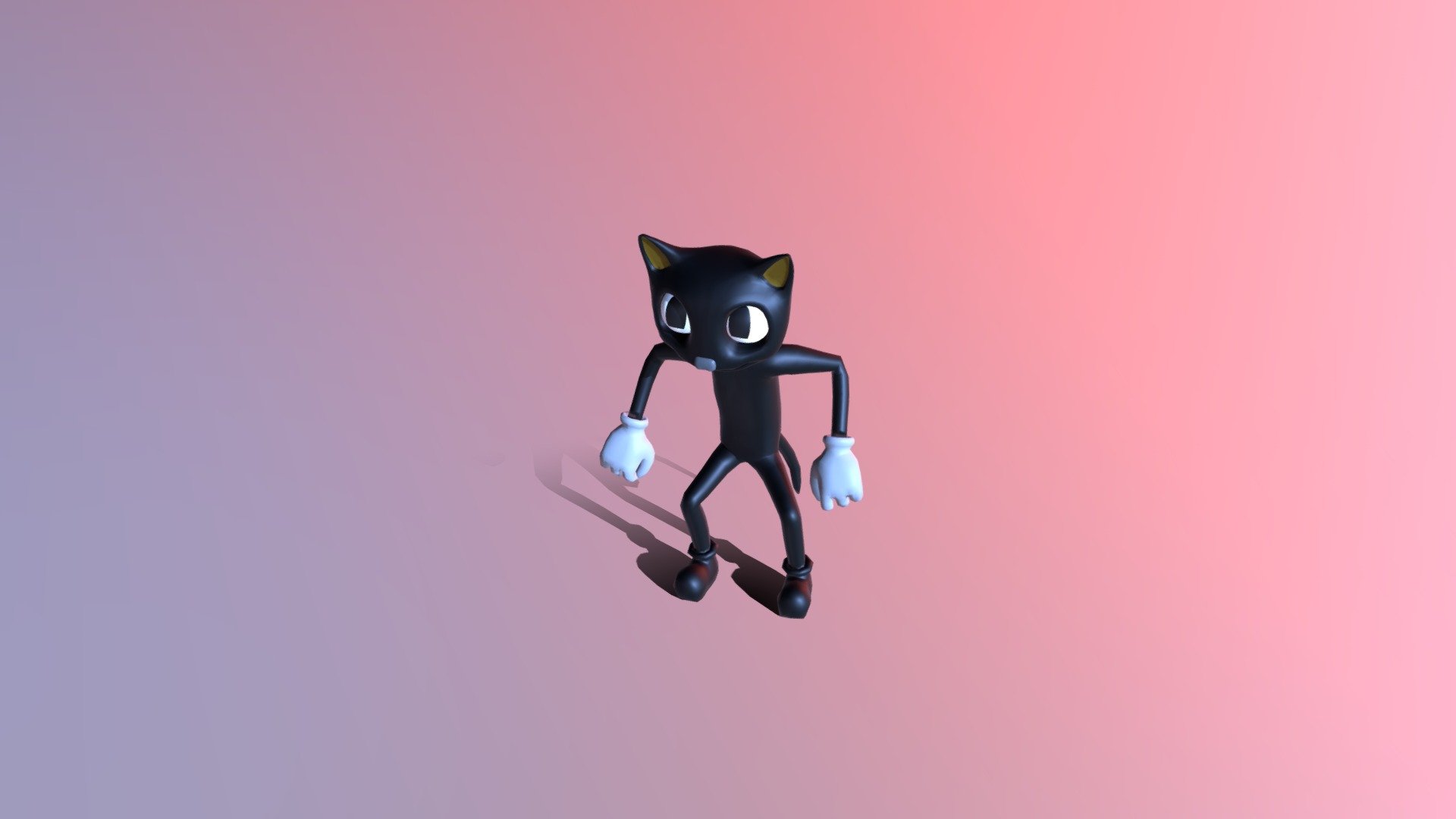 Cartoon Cat Full Rig - Download Free 3D model by Mr. Grigins