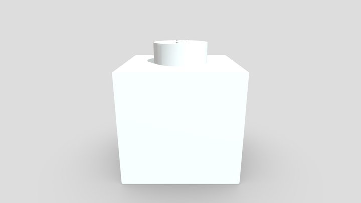 Pieza Lego 1x1 3D Model