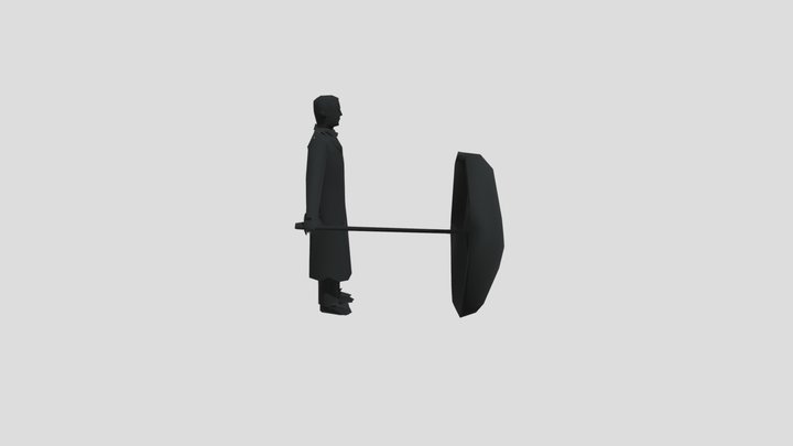 anomidae's interloper model + rig 3D Model
