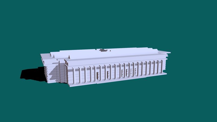 haus der kunst 3D Model