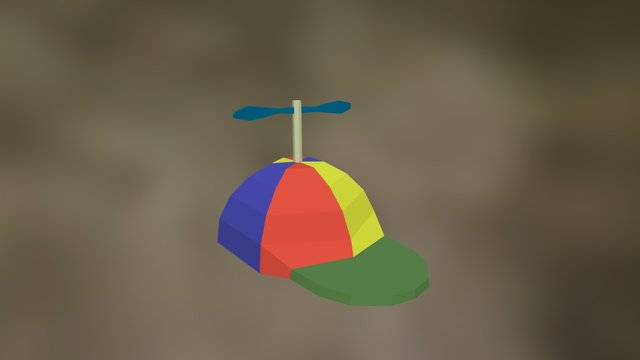 Propeller Hat 3D Model