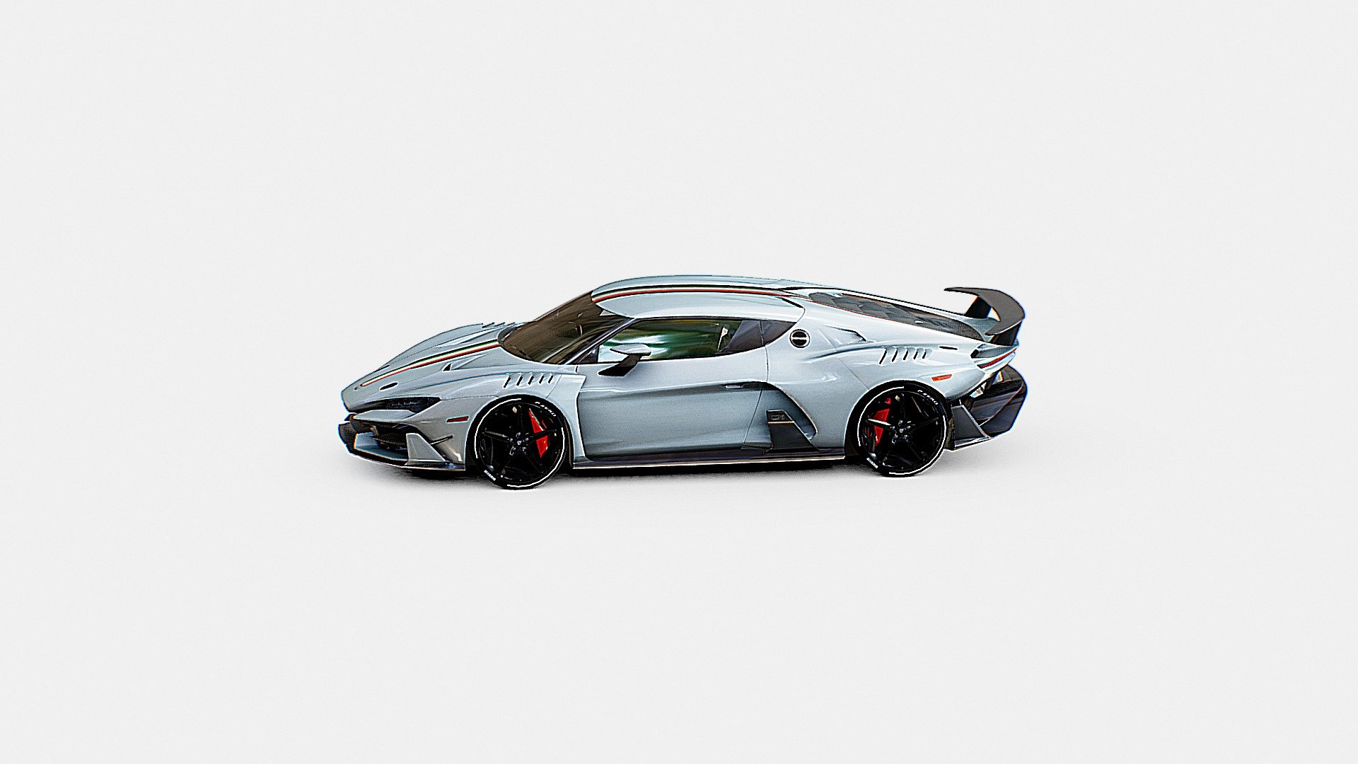 Italdesign Zerouno 2017 | www.vecarz.com — Sketchfab embed 3D viewer
