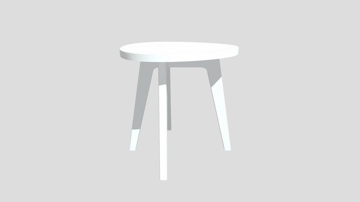 Test Childrens Chair 3D Model