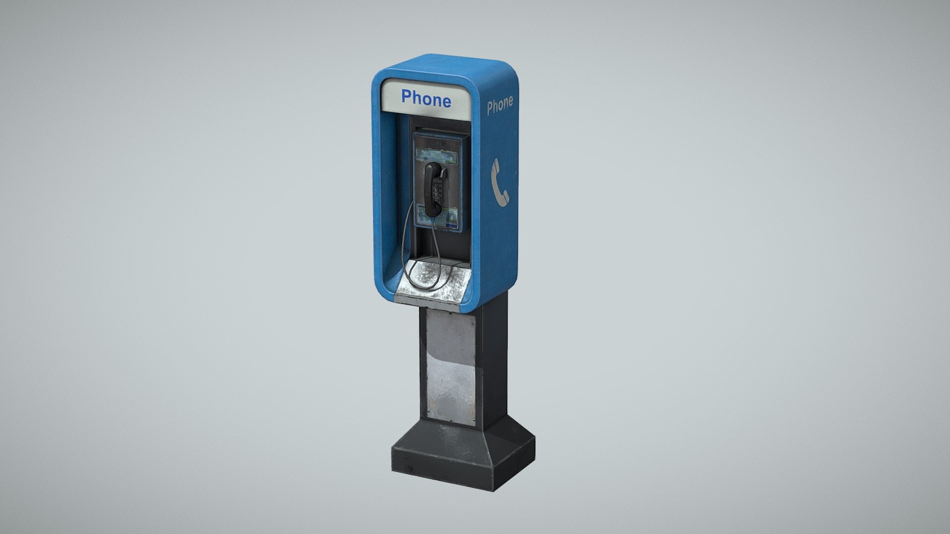 Payphone — Sketchfab embed 3D viewer