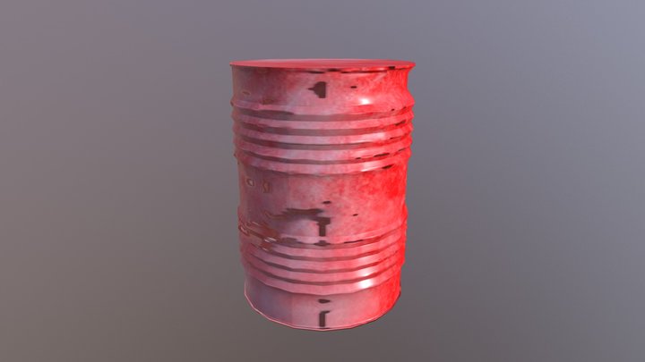ACG Barrel 3D Model