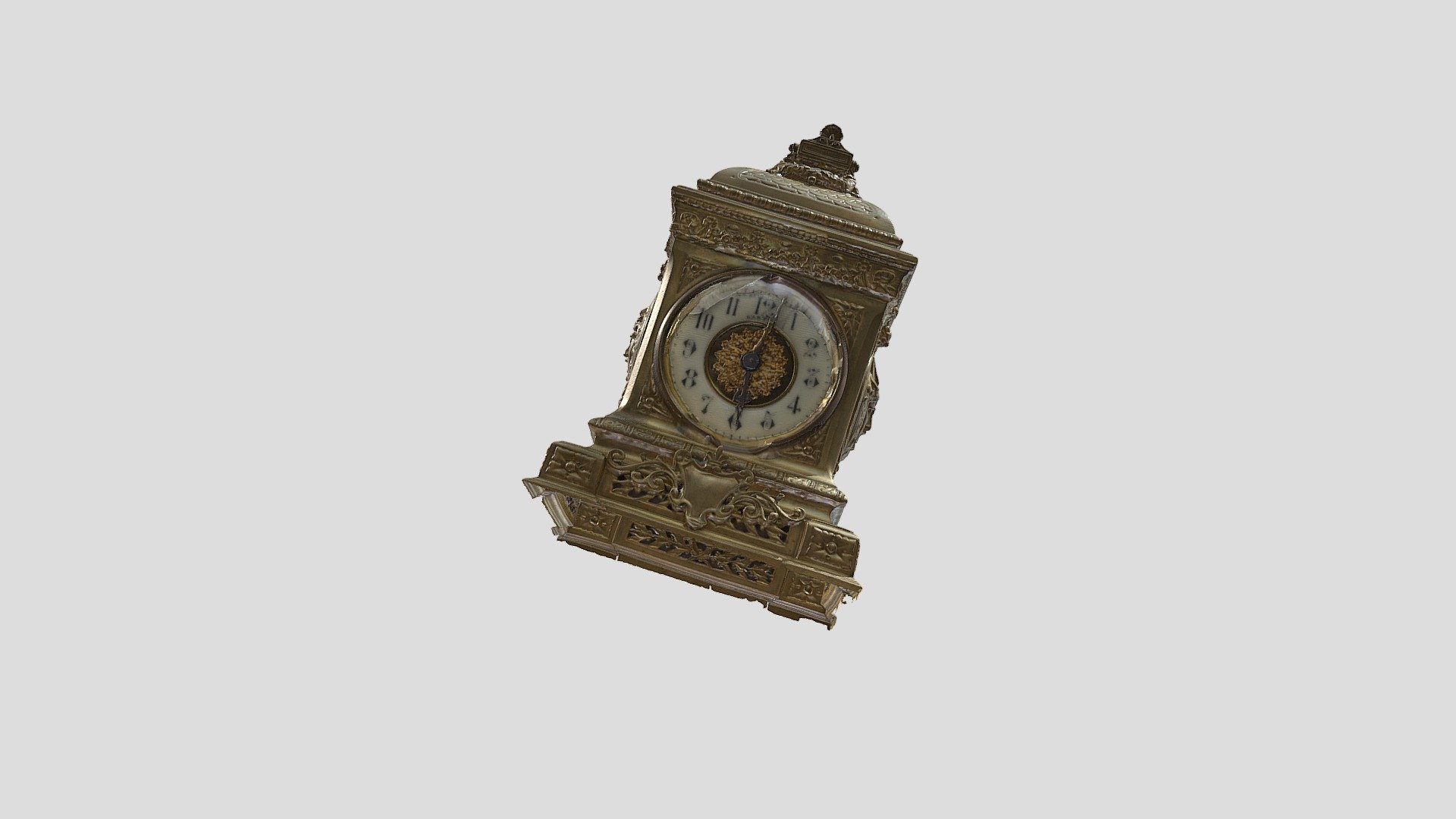 Powderham Clock 3D model by oscarswild [0109a5c] Sketchfab