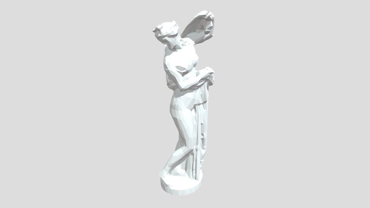 Aphrodite Wireframe 3D Model