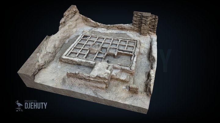 Jardin funerario 3D Model