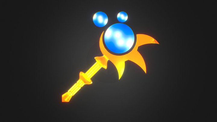 Stardust Staff (Terraria) 3D Model