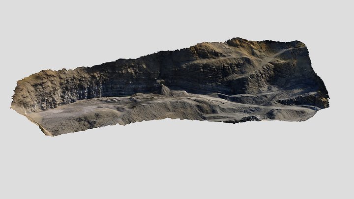 Flysch, Plasselb, Fribourg 3D Model