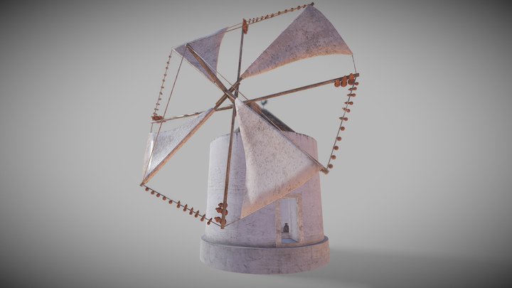 Moinho do Penedo 3D Model