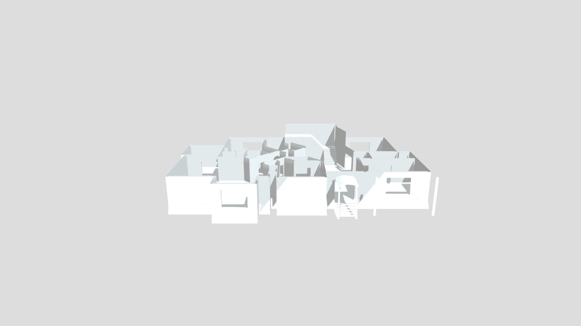 Hello Neighbor - Prototype Floor 1 - Download Free 3D model by Heidyn ...