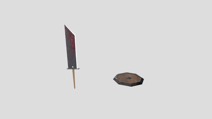 Sword and Shield 3D Model