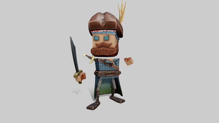 Pirate | Pirate Game 3D Model