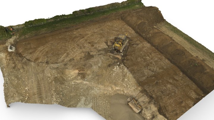 Hovingham Quarry Archaeological Work 3D Model