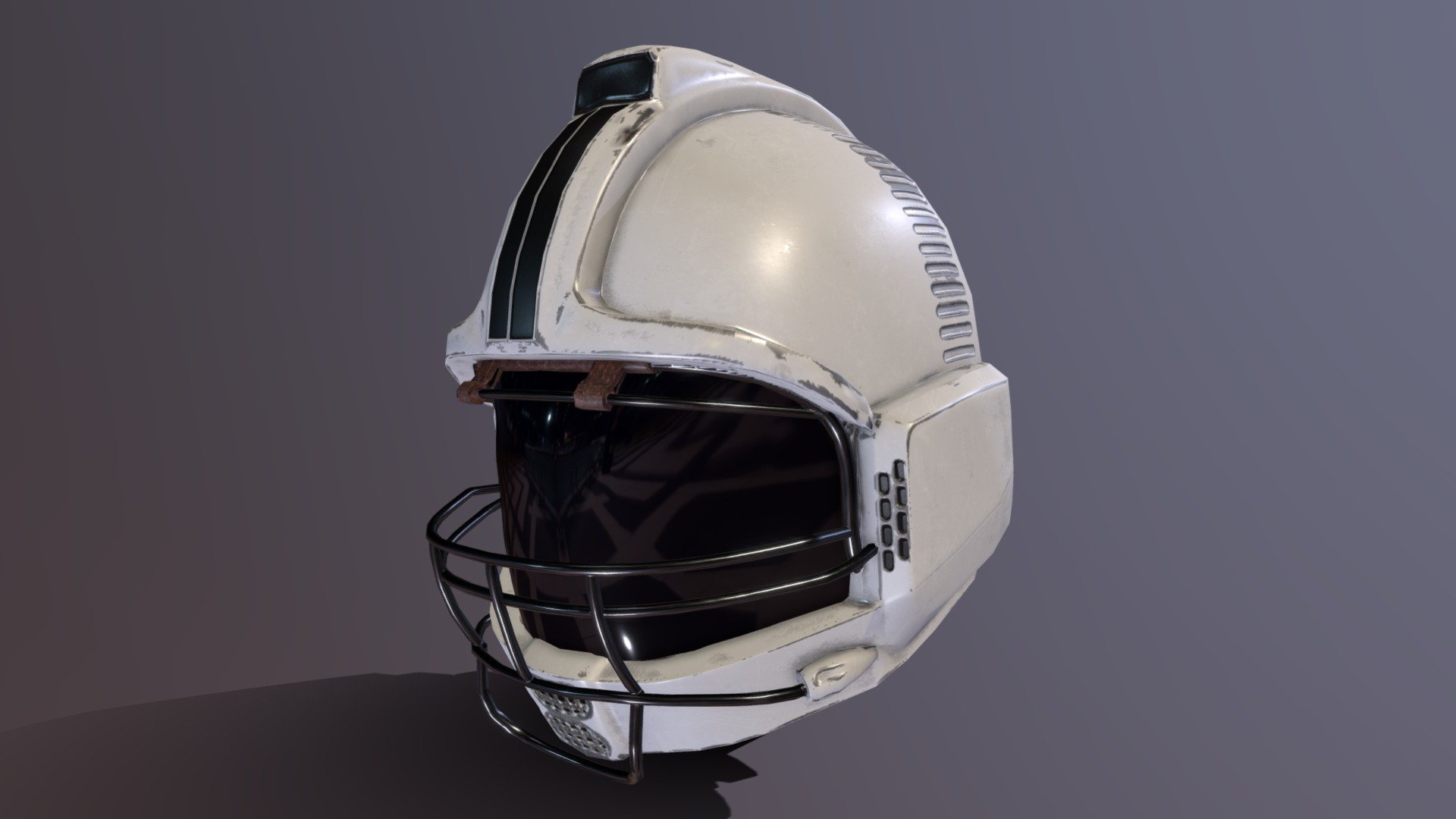 Unfortunate Space Ball Helmet