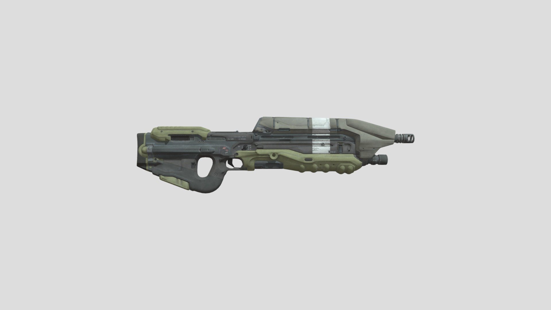 (halo 5) Assault Rifle - Download Free 3D model by Bylan [01139e4 ...