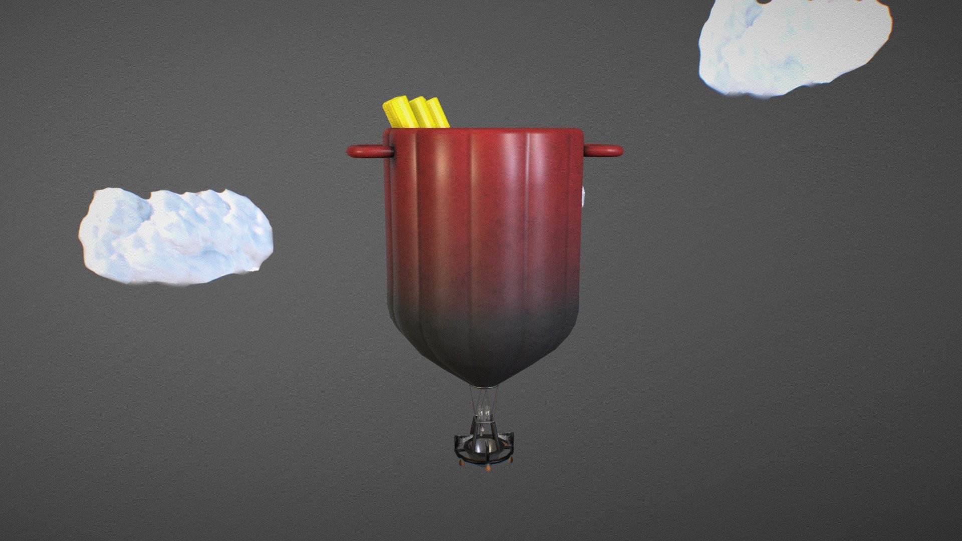 Hot Air Balloon Pot World Skills 2021 - 3D model by DaniilsTrifonovs ...