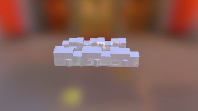 Fraccionamiento 3D Model