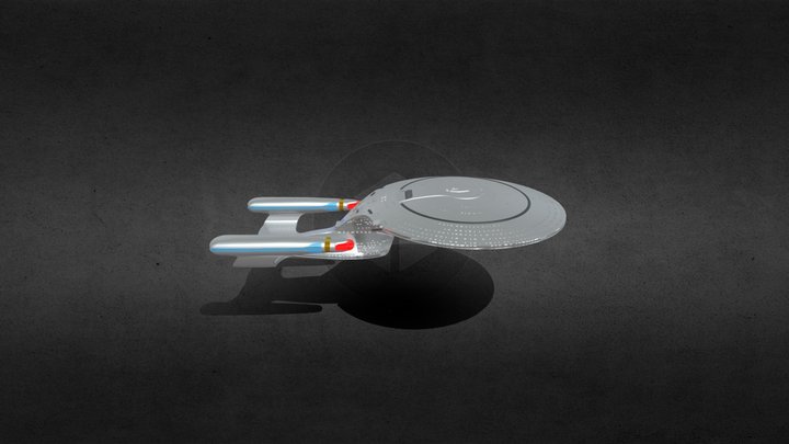 Galaxy Class 3D Model
