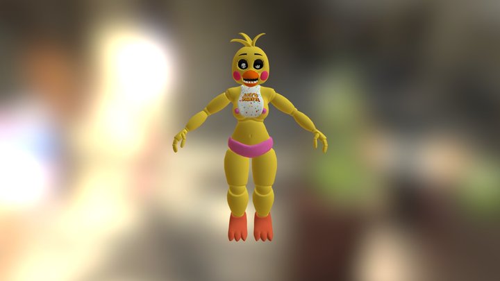 Chica A Bad Model Which Is Sexual 3D Model