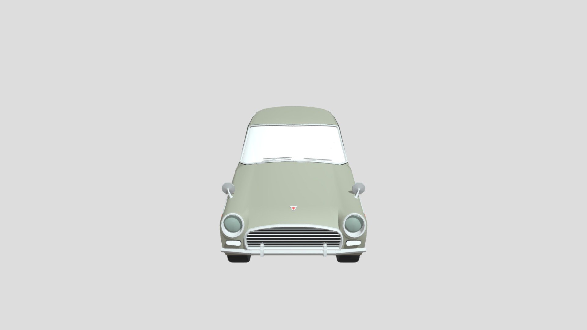 Toyota Publica Sedan 1961 lowpoly 3D-printing - Download Free 3D model ...