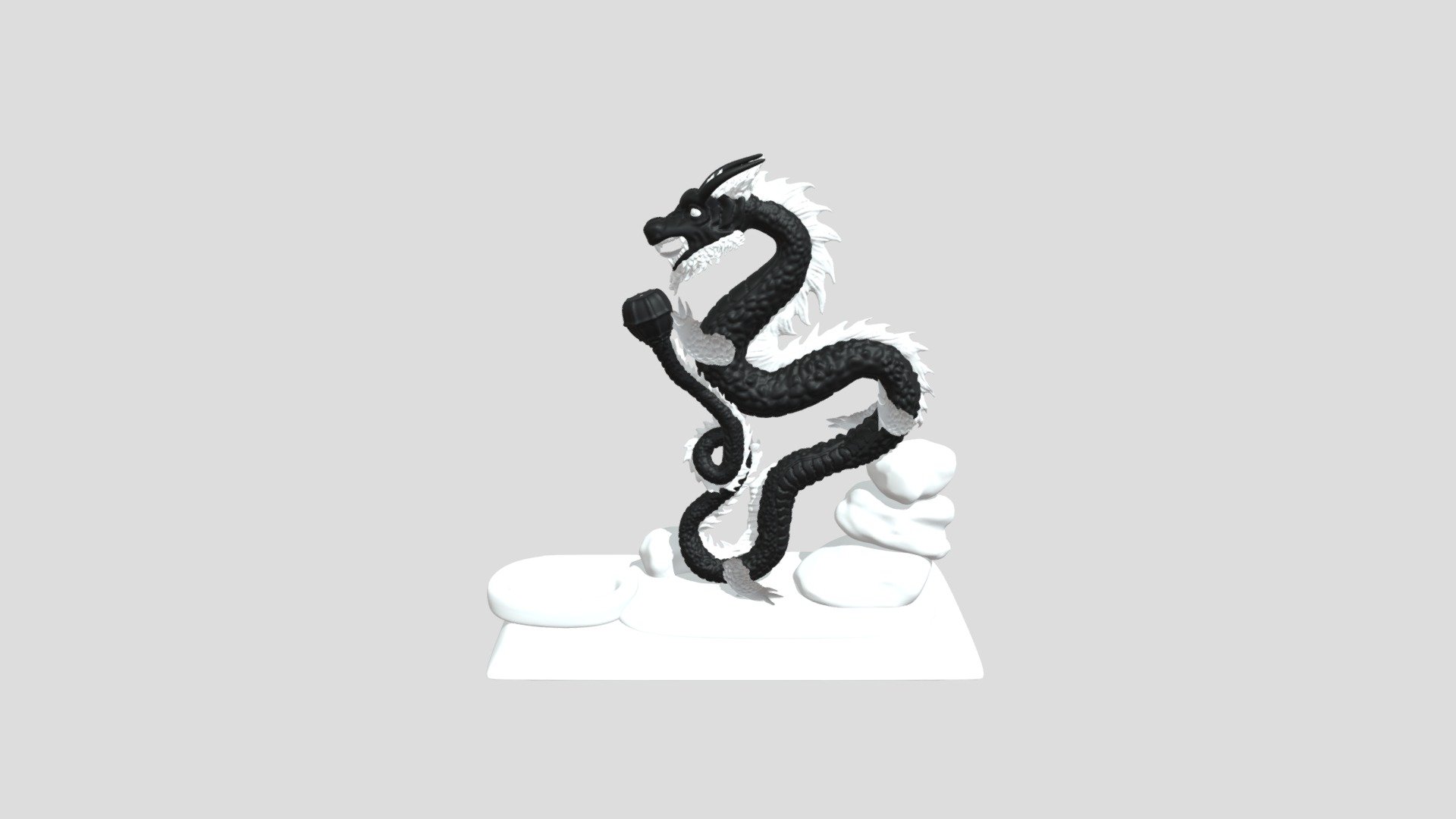 Dragon Statue Download Free 3D model by ZenCen [0115398] Sketchfab