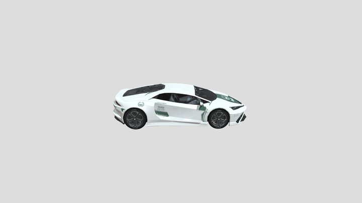 Next-Gen Supercar Concept Model 3D Model