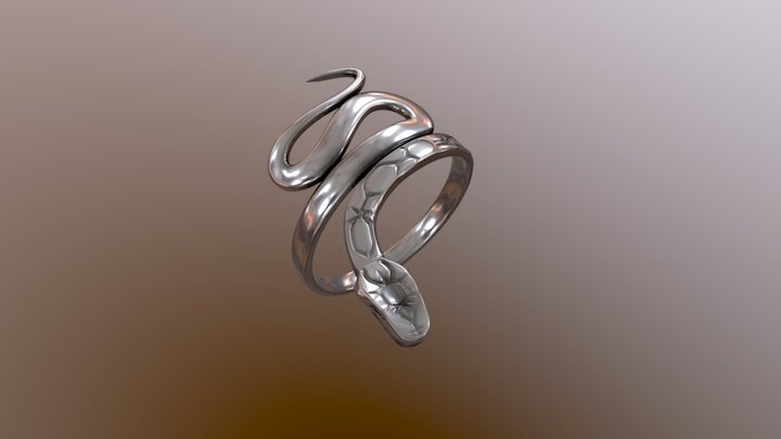 Ring Snake 3D Model
