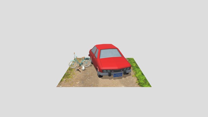DAE 5 Finished props - Grandma's House (old) 3D Model