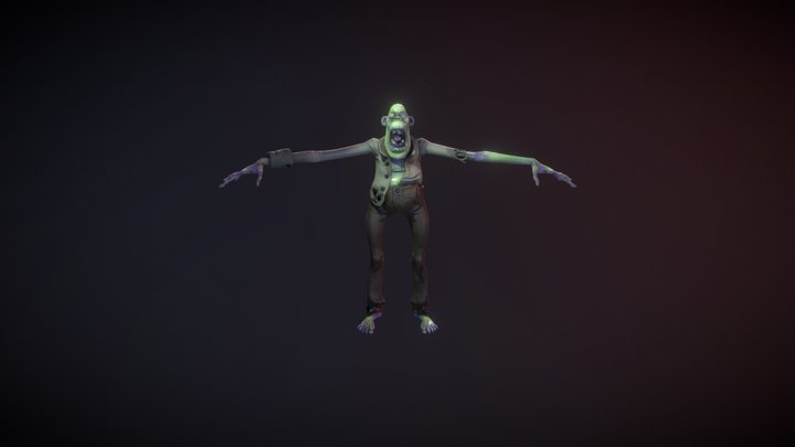 Zombie 3D Model