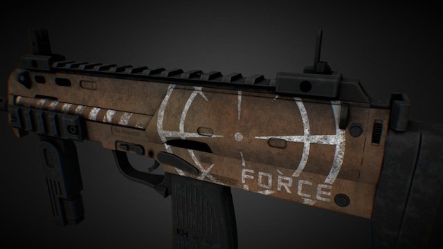 MP7 | Force 3D Model