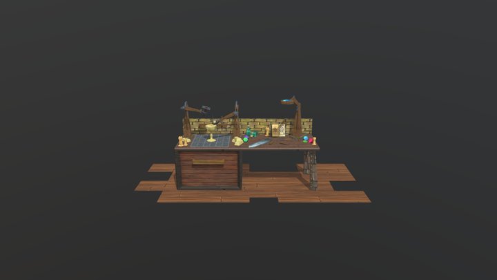 Workbench Sketchfab 3D Model