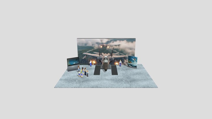 Maqueta- Ataque Al Invencible 3D Model