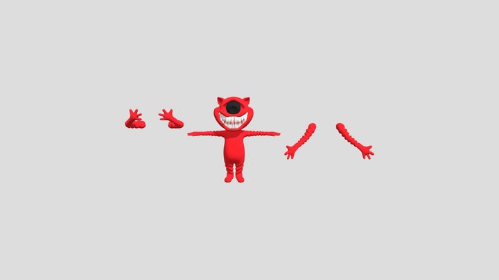 scary_juan_no_rig_and_animation 3D Model