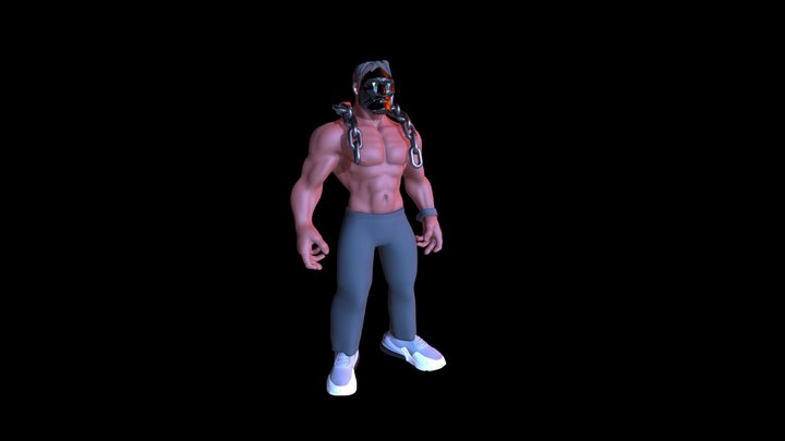 Web3 Hustle Digital Collectible 3D Model