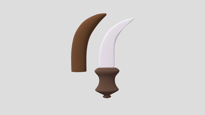 belati 3D Model